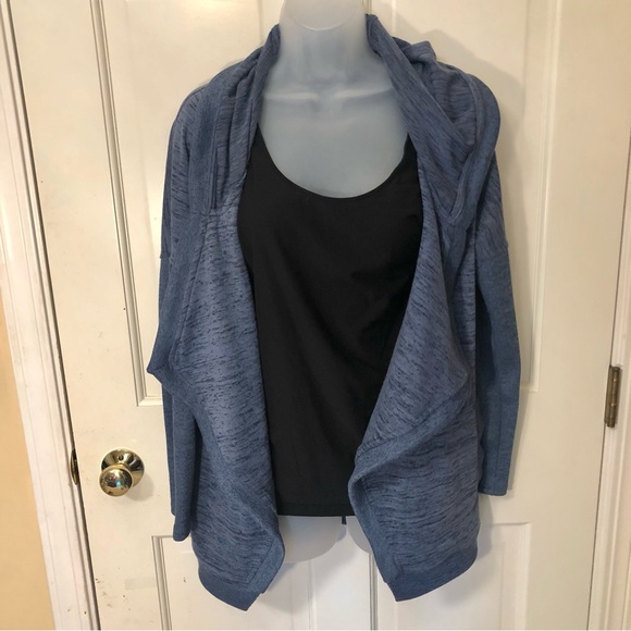 Athleta Blissful Open Front Sweater Cardigan Size Small - Picture 2 of 12